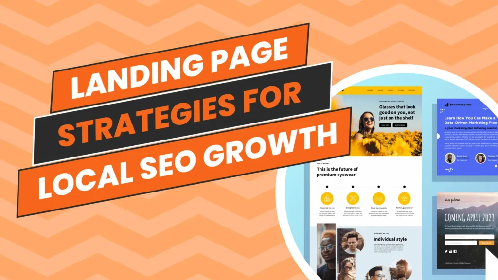 Local landing pages strategies